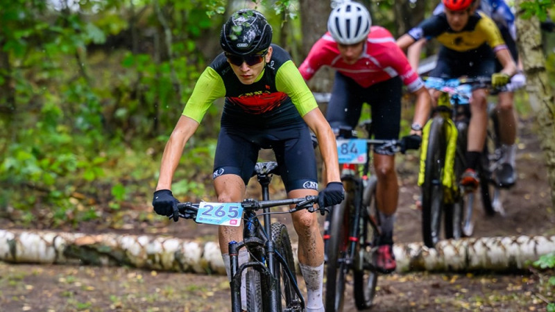 Strēlis "Vivus.lv MTB maratona" posmā kļūst par Latvijas U16 čempionu MTB maratonā