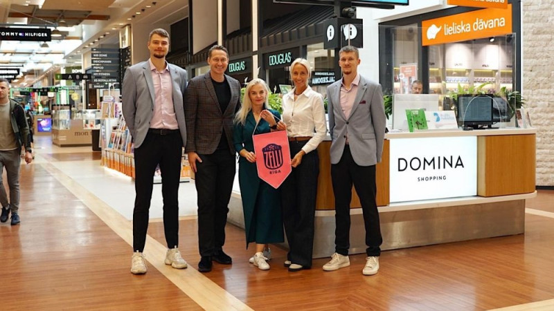 Par "Rīgas Zeļļi" atbalstītāju kļūst "Domina Shopping"