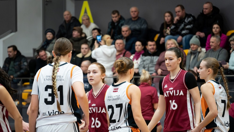 Ogre un Jūrmala deleģē četras meitenes Latvijas U16 izlasei