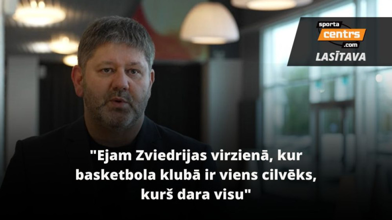 Pleinics: "Neticu, ka Ventspils varētu pazust no lielās Latvijas basketbola aprites"