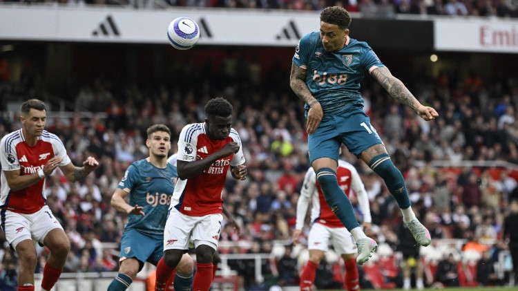 Otrajā vietā esošā "Arsenal" zaudē mājās, "Bournemouth" turpina cīņu par Eirokausiem