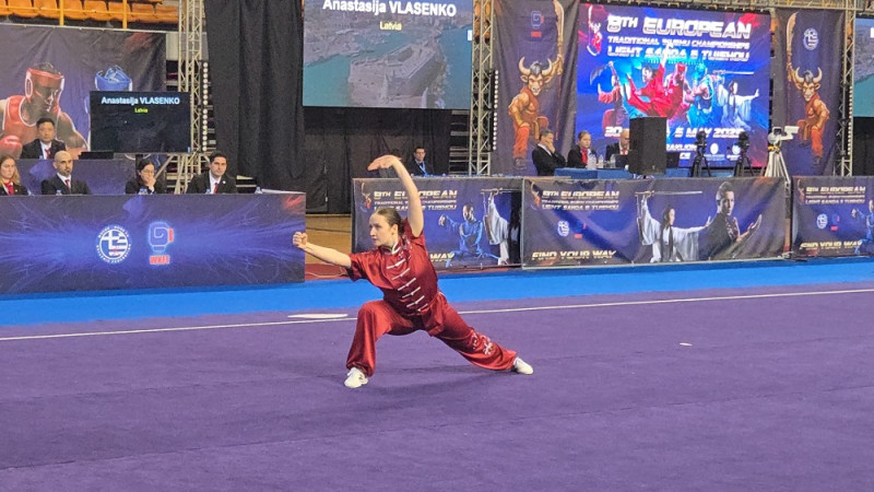 Latvijas sportistiem Eiropas čempionātā u-šu desmit zelta medaļas