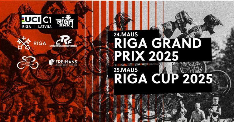 Nedēļas nogalē Rīgā pirmoreiz UCI C1 kategorijas BMX sacensības, tiešraide TV4