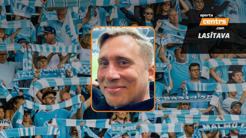 Zviedrijas futbola cilvēks Rīgā: stāsts par "Malmo" kluba biedru kopš 4 gadu vecuma