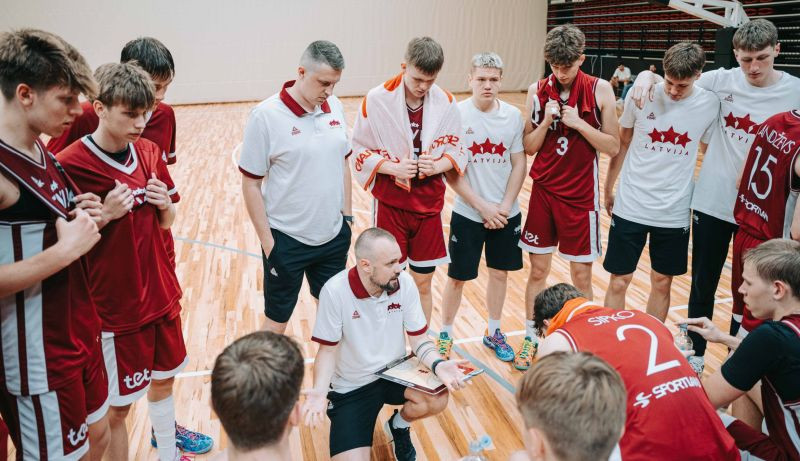 Latvijas U18 izlase Eiropas čempionātu sāks pret pieckārtējo čempioni Spāniju