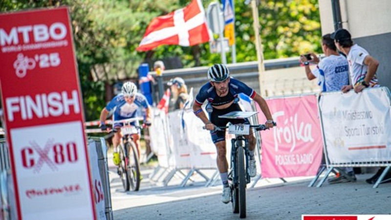 Juniore Ošāne divdesmitniekā arī pasaules velo orientēšanās čempionātā vidējā distancē