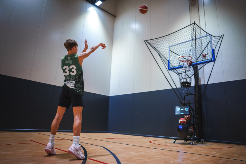 Teju desmit tūkstoši basketbolistu jau izmēģinājuši NBA līmeņa treniņus "ProBaller Arena"
