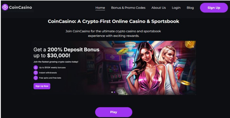CoinCasino - priekšrocības, iespējas un kā spēlēt sporta totalizatoru