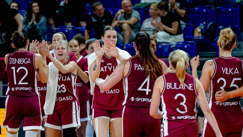 Sieviešu valstsvienība sabraukumu sāks Slovēnijā, mājas spēles "Daugavas kanjonā"