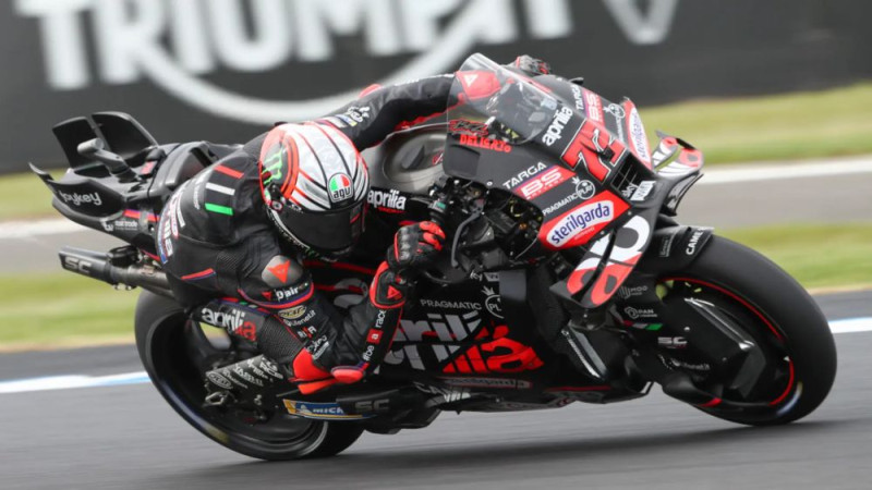 "Aprilia" izvirza lielu mērķi - "MotoGP" tituls 2026. gadā