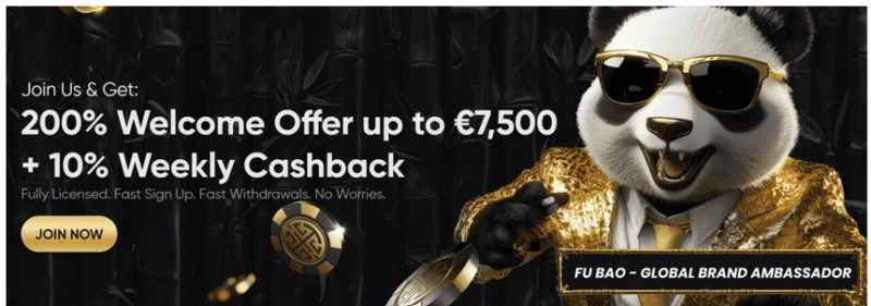 Golden Panda kazino un sporta totalizatora apskats 2025. gadā