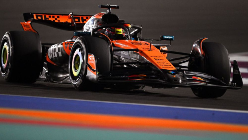 Piastri ātrākais Kataras GP vienīgajā treniņā