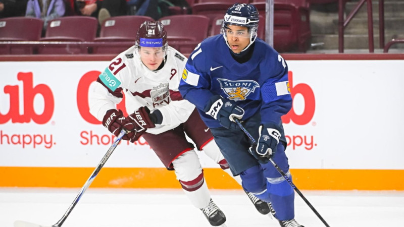 Latvijas junioriem bezceris pret meistarklasi nodemonstrējušo Somiju