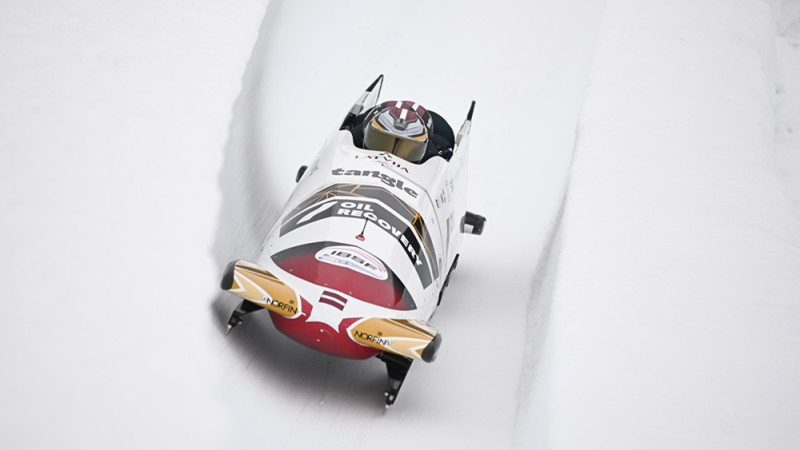 Eiropas kausa posmā Grantiņa četriniekam piektā vieta, Kotānes divniekam - astotā