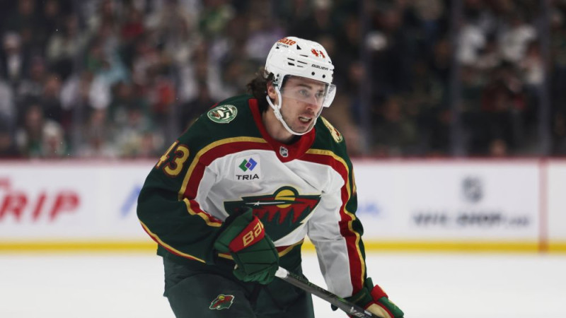 Hjūzs pagarina punktu sēriju, ″Wild″ droši uzveic ″Oilers″