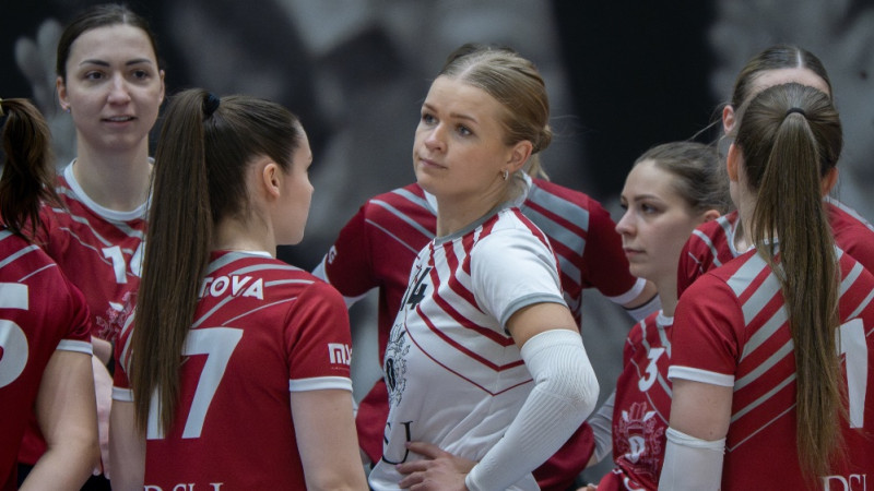 RSU volejbolistes sākumā grauj, bet Baltijas pusfinālā piedzīvo vilšanos