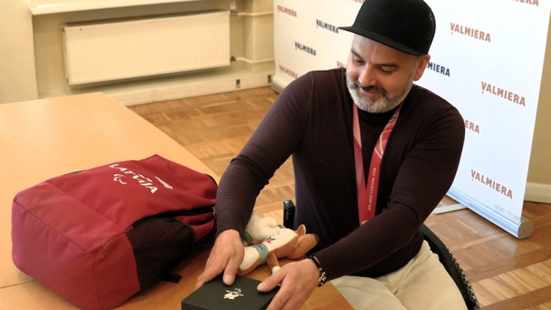 Valmiera piešķir 3000 eiro balvu bronzas medaļniekam Lasmanam