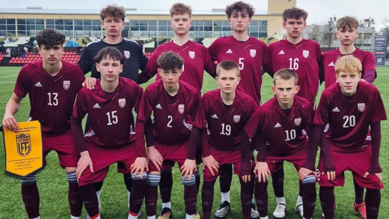 U15 komandu otrajā duelī pārāki lietuvieši