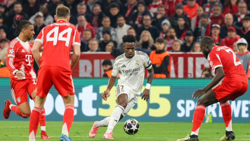 Vārti pirmajā minūtē un 3:2 puslaikā – Madride un Minhene sarīko futbola šovu