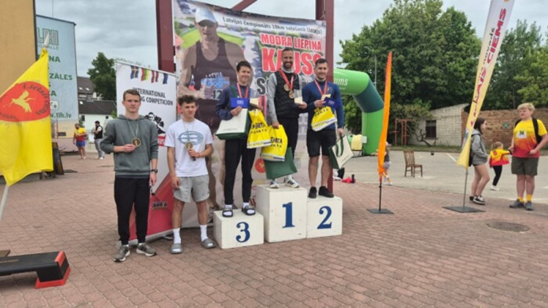 Latvijas čempionātā 10 km soļošanā uzvar Saulgriezis un Liepiņa