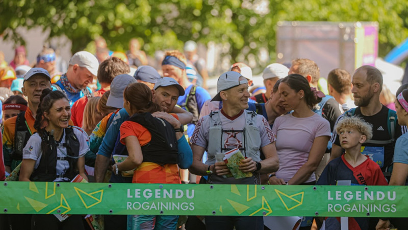Sestdien populārais "Leģendu rogainings" skaistajā Pilsrundālē