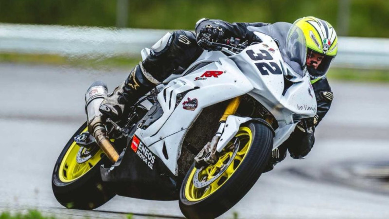Vinniņš un Briedis piedzīvo kritienus "Estonian Grand Prix" motošosejas sacīkstēs