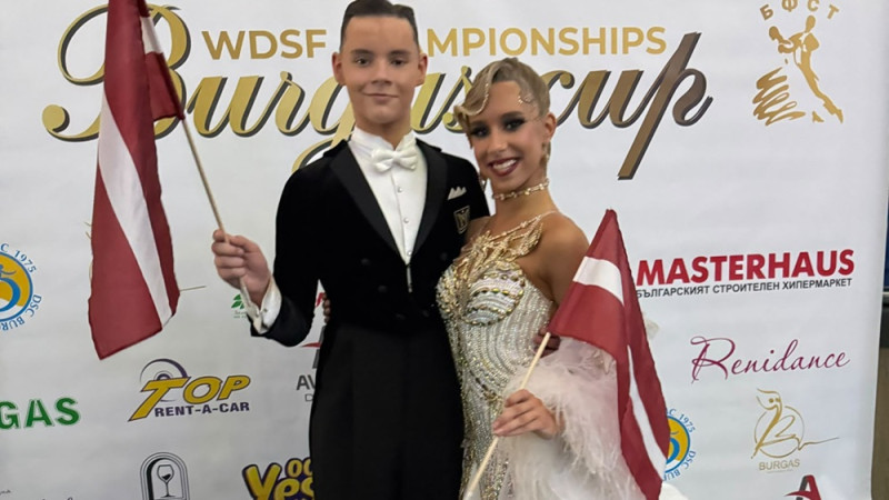 Latvijai pusfināli EK Latīņamerikas dejās un pasaules čempionātā junioriem 10 dejās